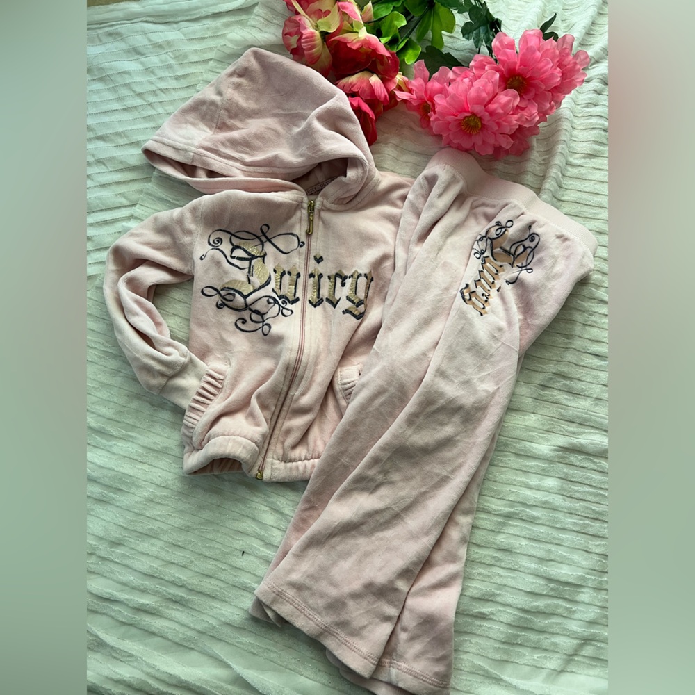 Juicy Couture Pink Set with Soft Cotton Blend